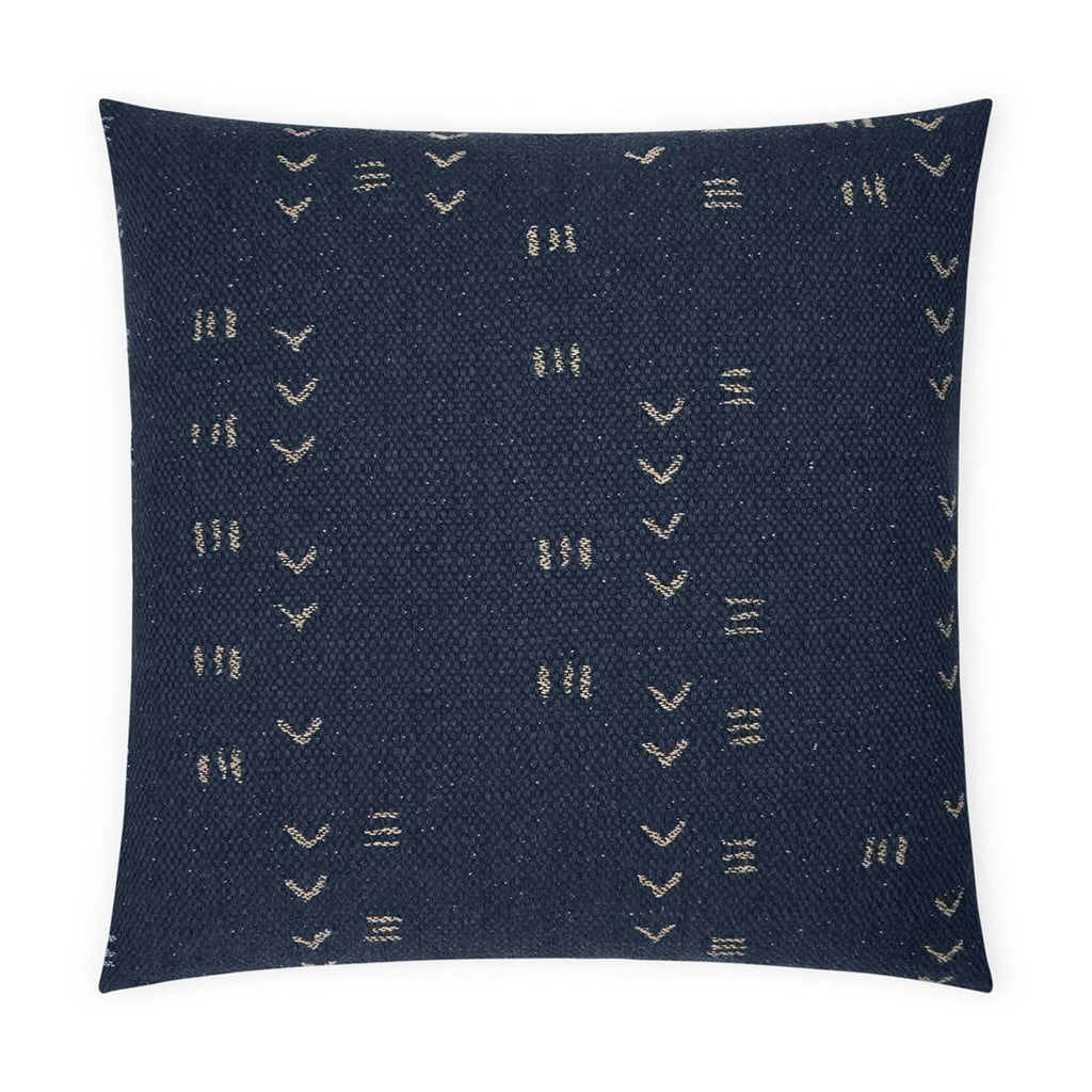 D.V. Kap Home Ollie Navy 24" x 24" Pillow Cover