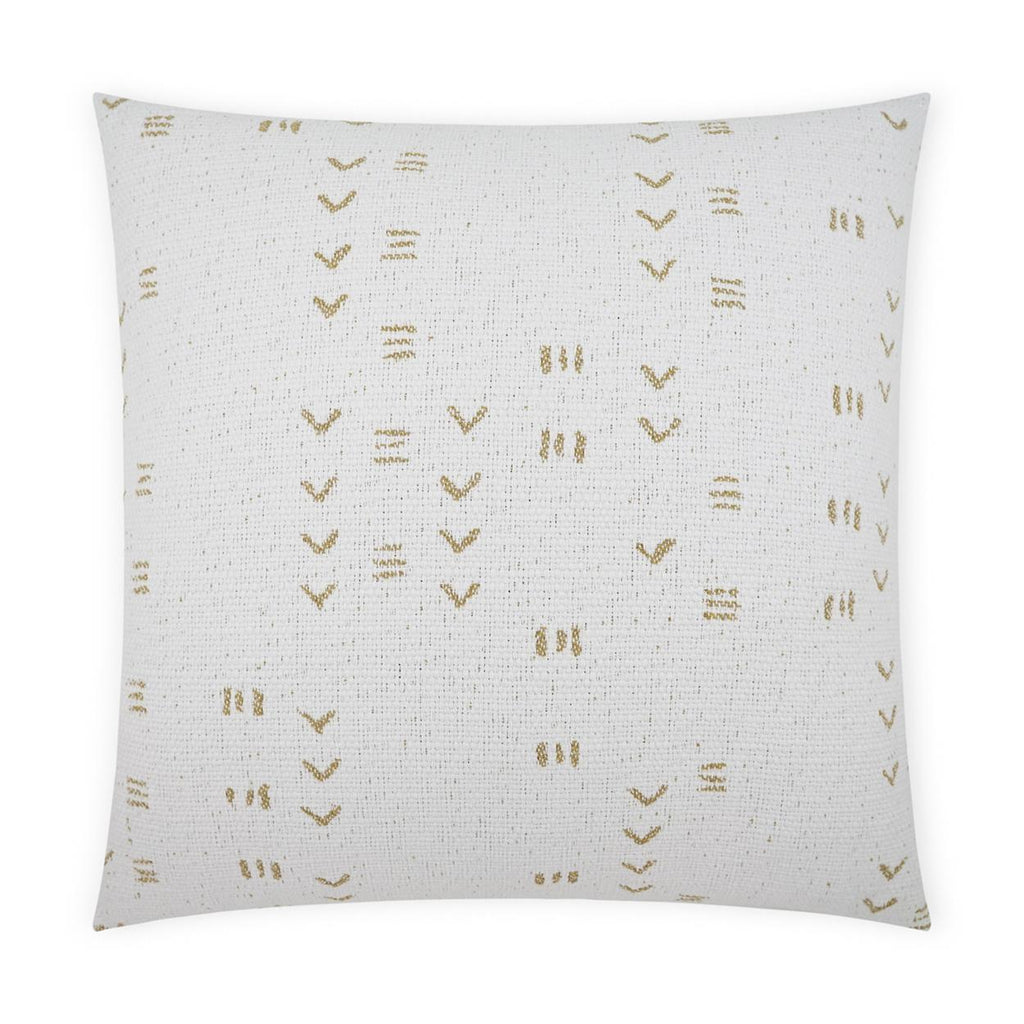 D.V. Kap Home Ollie White 24" x 24" Pillow Cover