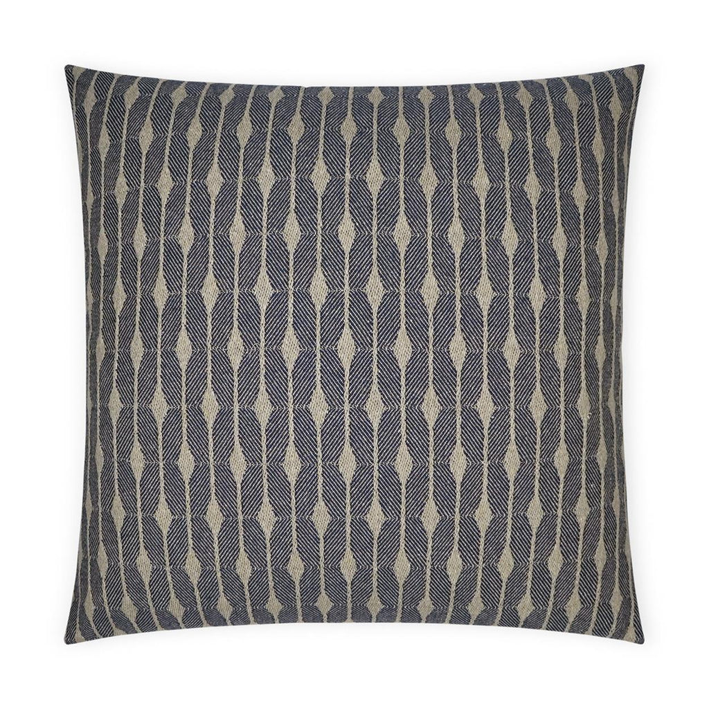 D.V. Kap Home Hugo Navy 24" x 24" Pillow Cover