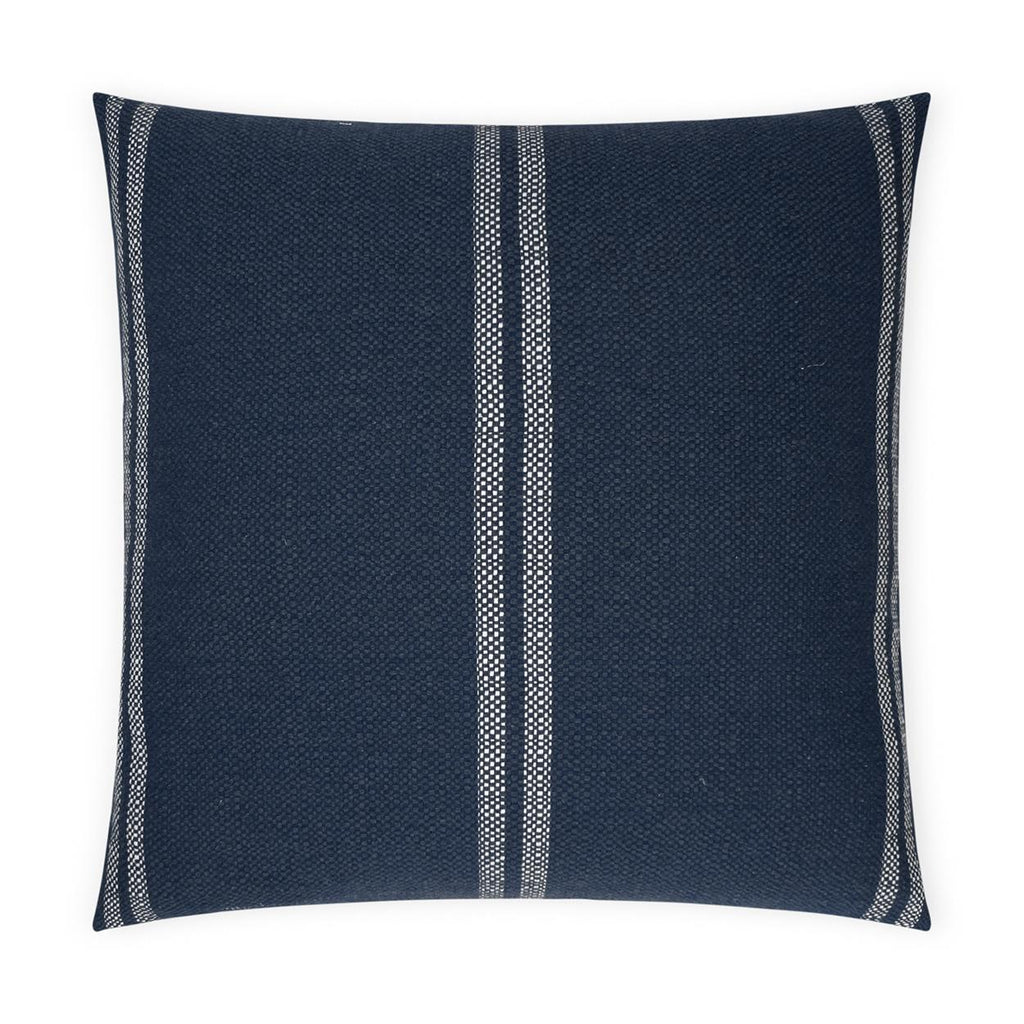 D.V. Kap Home Vendella Navy 24" x 24" Pillow Cover