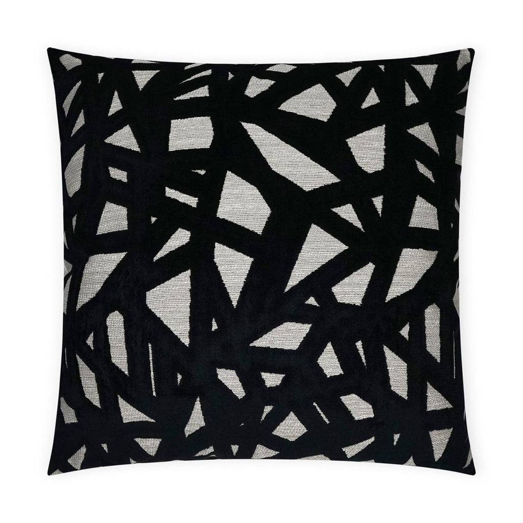 D.V. Kap Home Veleri Black 24" x 24" Pillow Cover