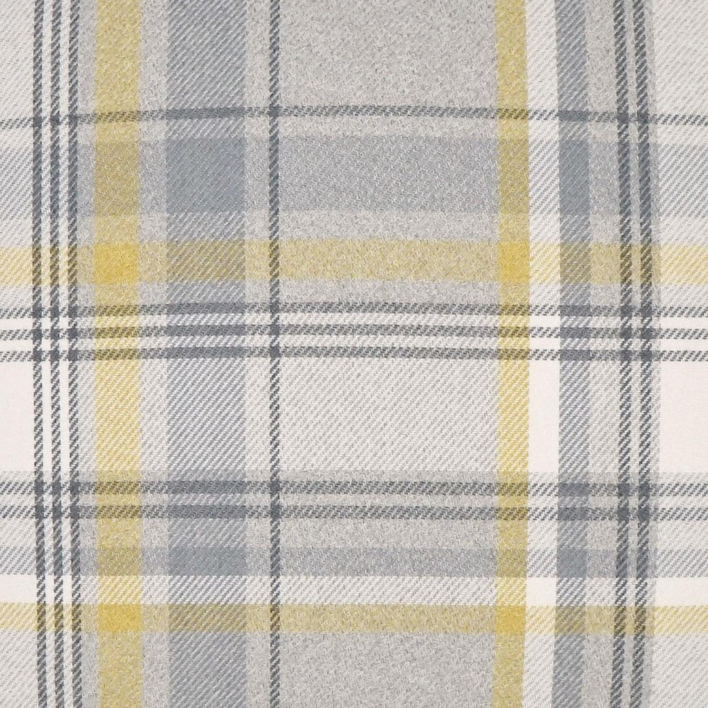 D.V. Kap Home Tartan Charcoal  Fabric