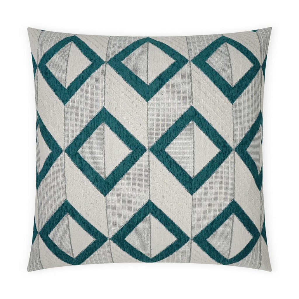 D.V. Kap Home Dublin Peacock 24" x 24" Pillow Cover