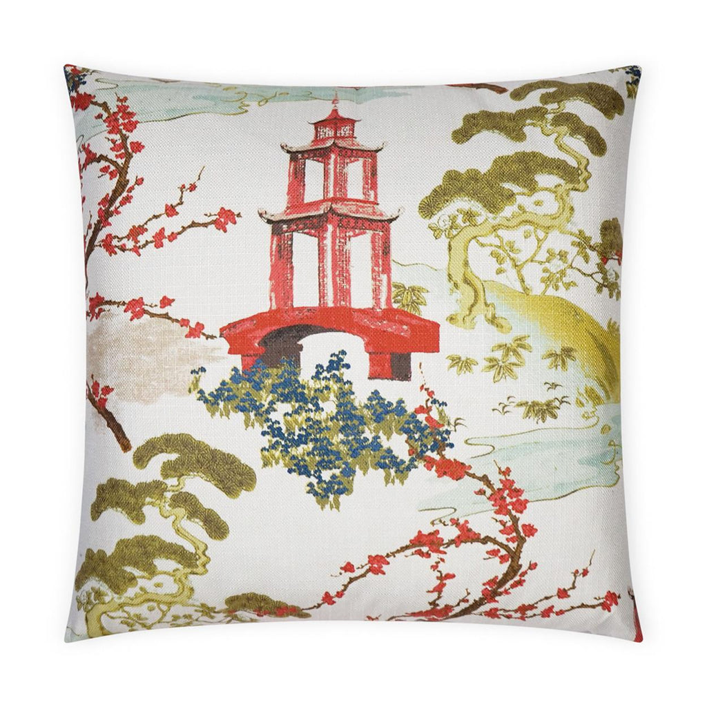 D.V. Kap Home Sakura Coral 24" x 24" Pillow Cover