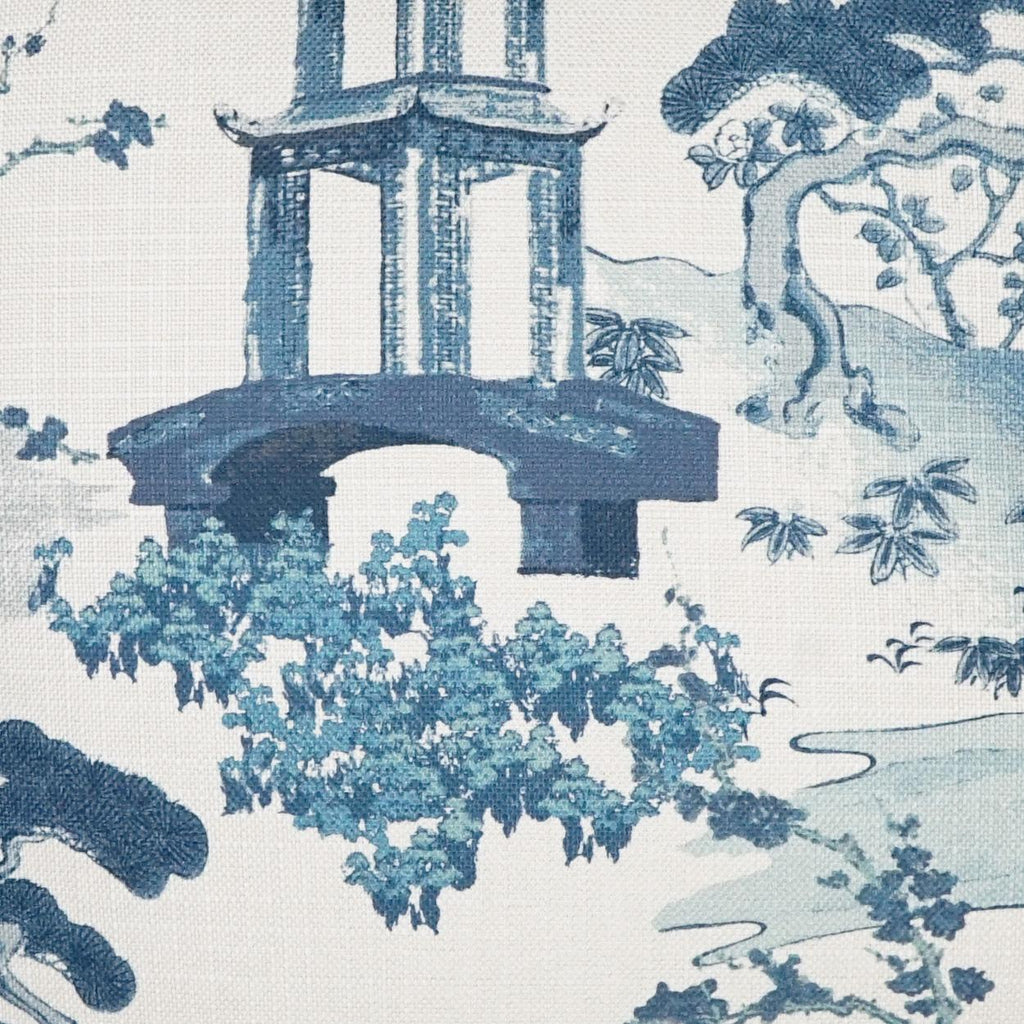 D.V. Kap Home Sakura Indigo  Fabric