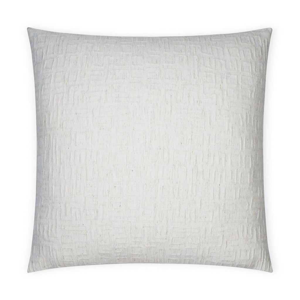 D.V. Kap Home Dustin Solid, Textured, Transitional 24" x 24" Pillow Cover