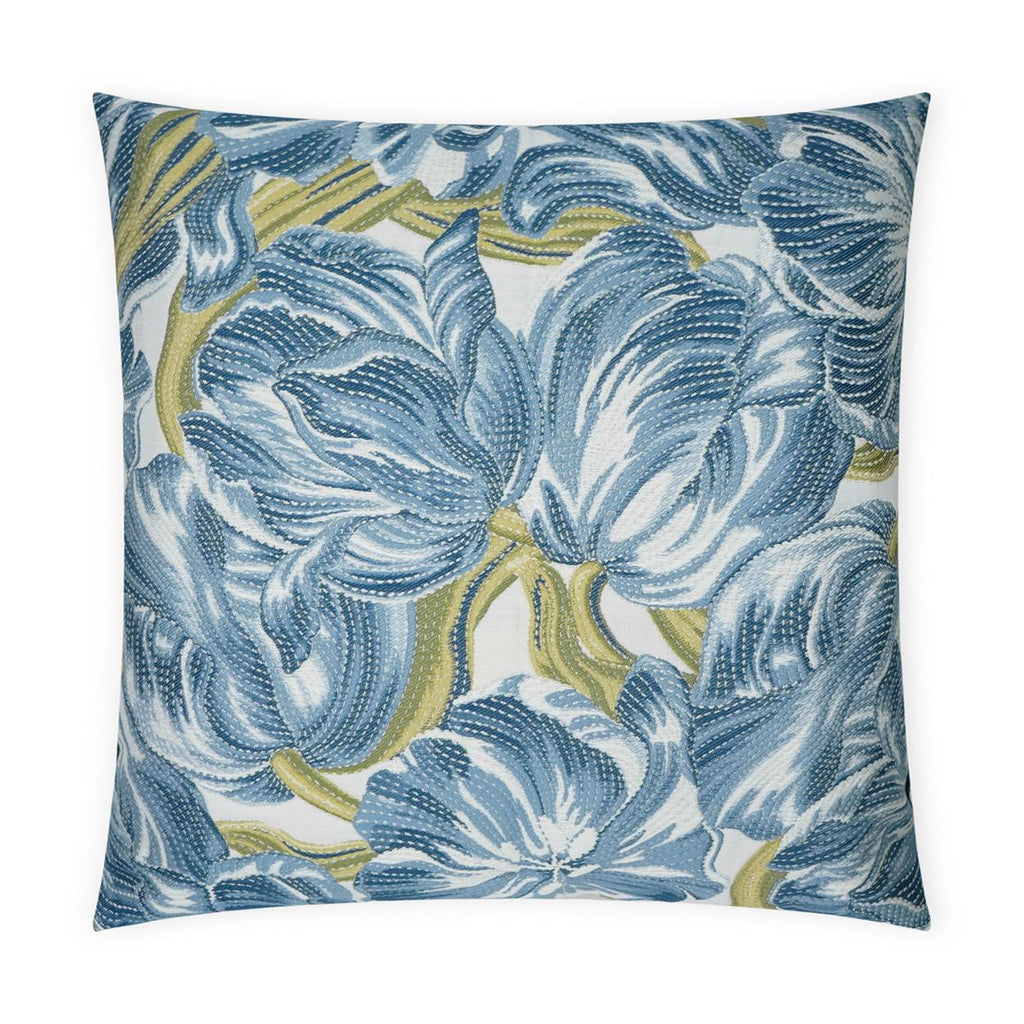 D.V. Kap Home Belle Ame Indigo 24" x 24" Pillow Cover