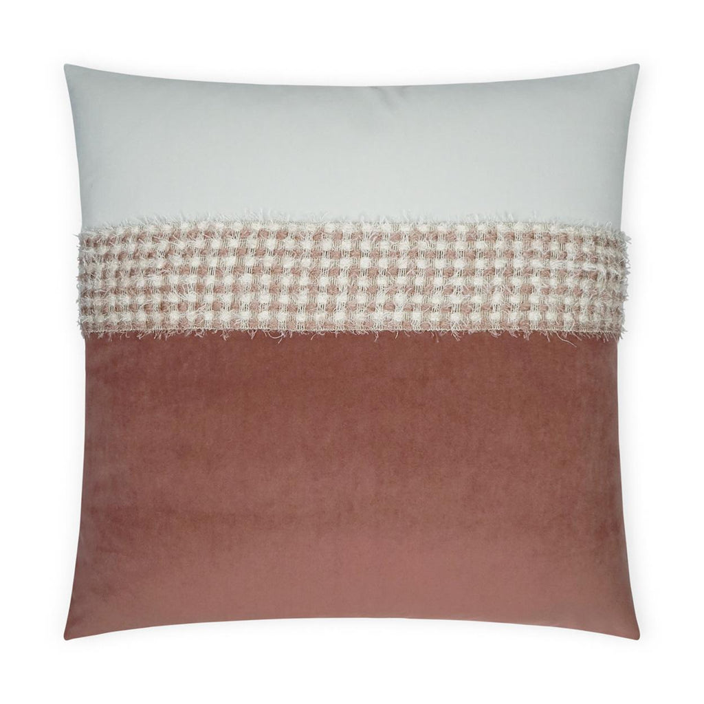 D.V. Kap Home Fuzzy Rose 24" x 24" Pillow Cover