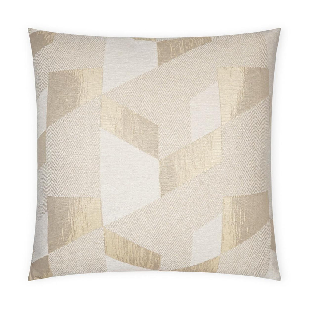 D.V. Kap Home Noren Glam, Geometric 24" x 24" Pillow Cover