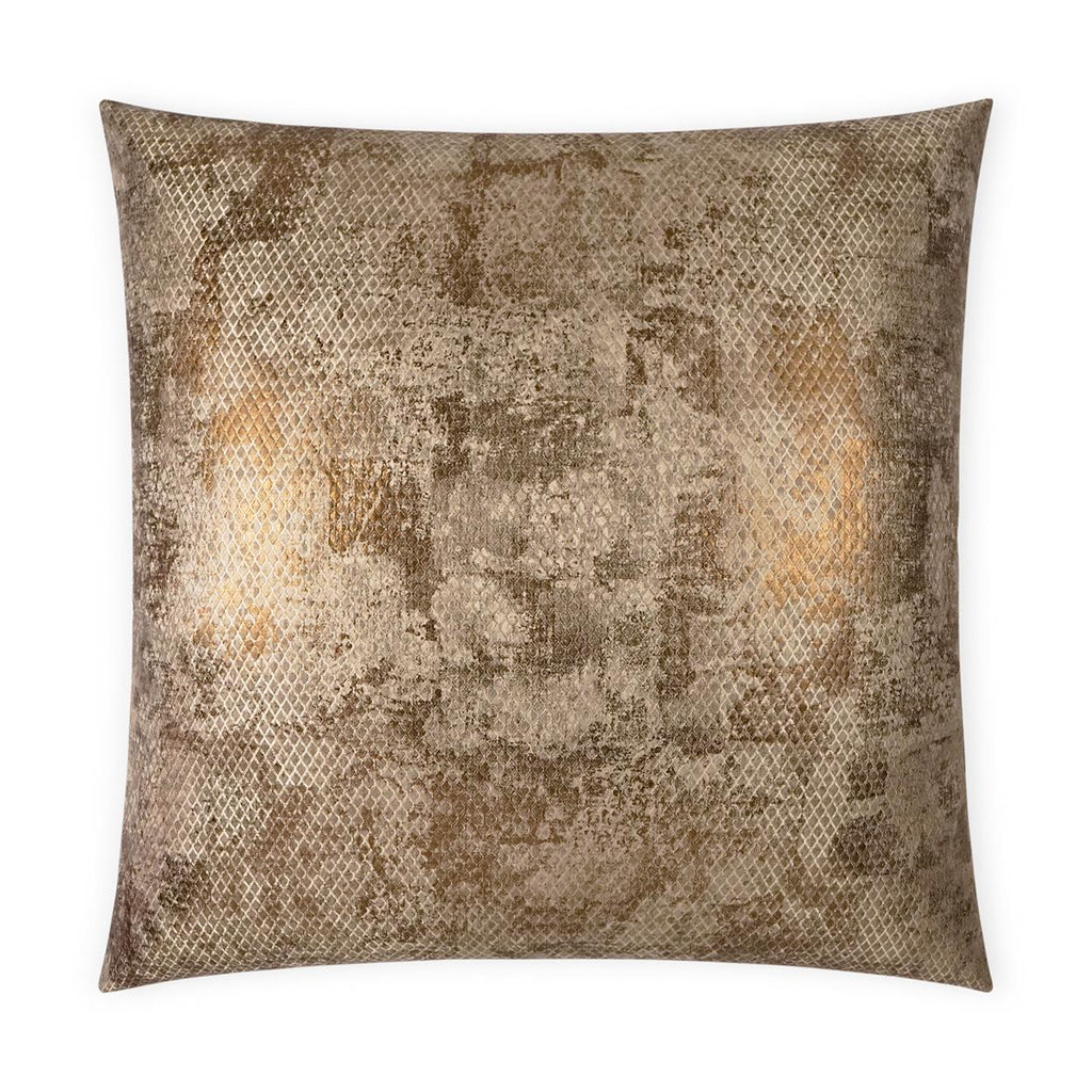 D.V. Kap Home Pitone Bronze 24" x 24" Pillow Cover