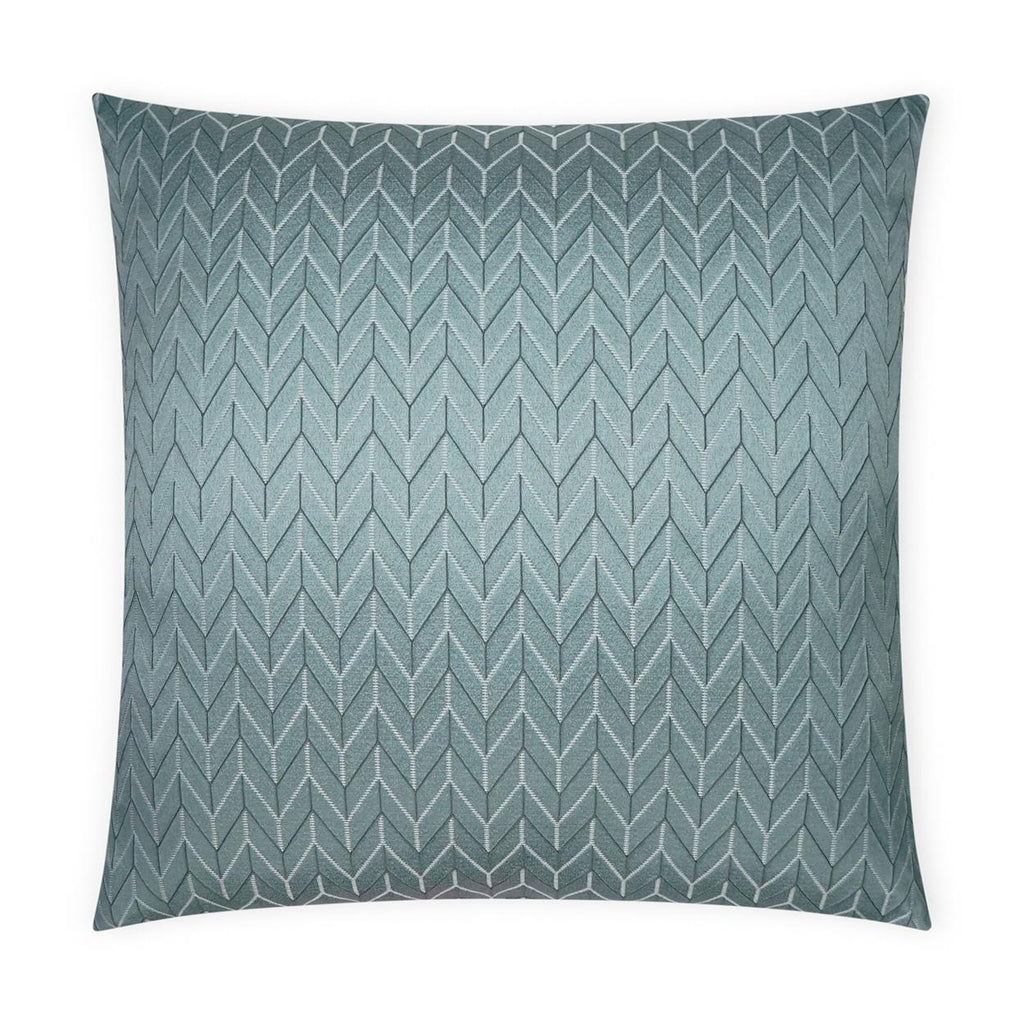 D.V. Kap Home Elodie Aqua 24" x 24" Pillow Cover