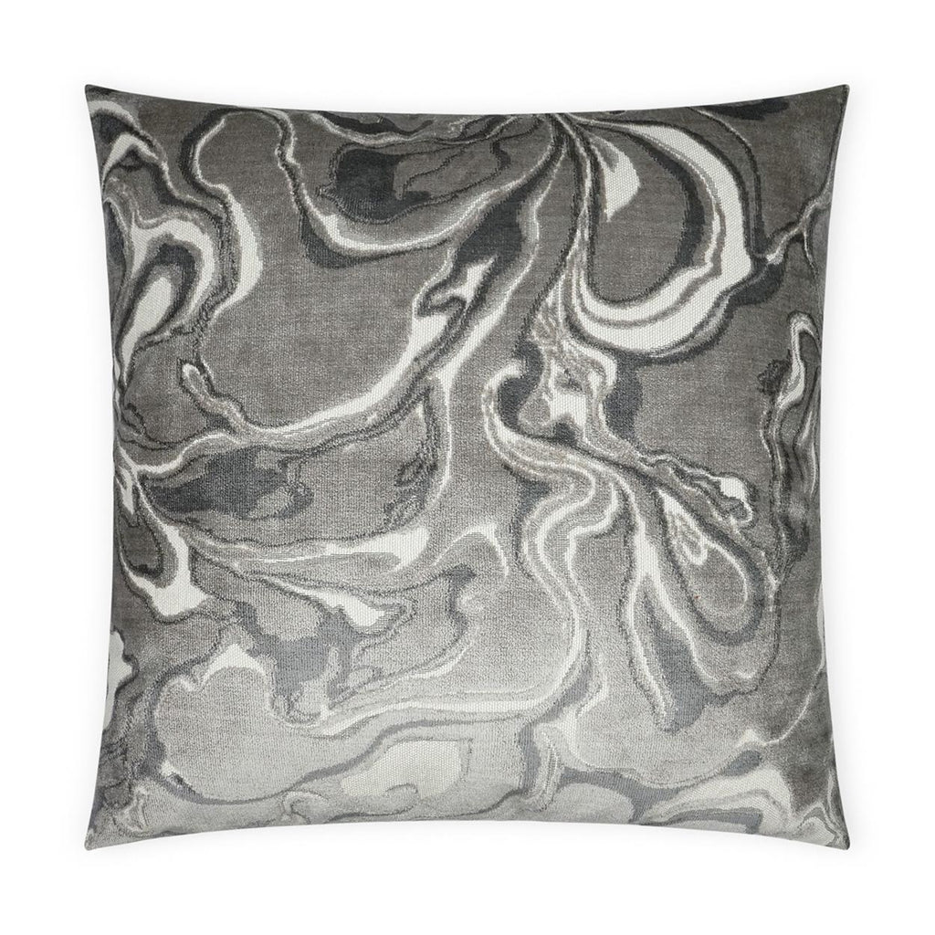 D.V. Kap Home Rhapsody Grey 24" x 24" Pillow Cover