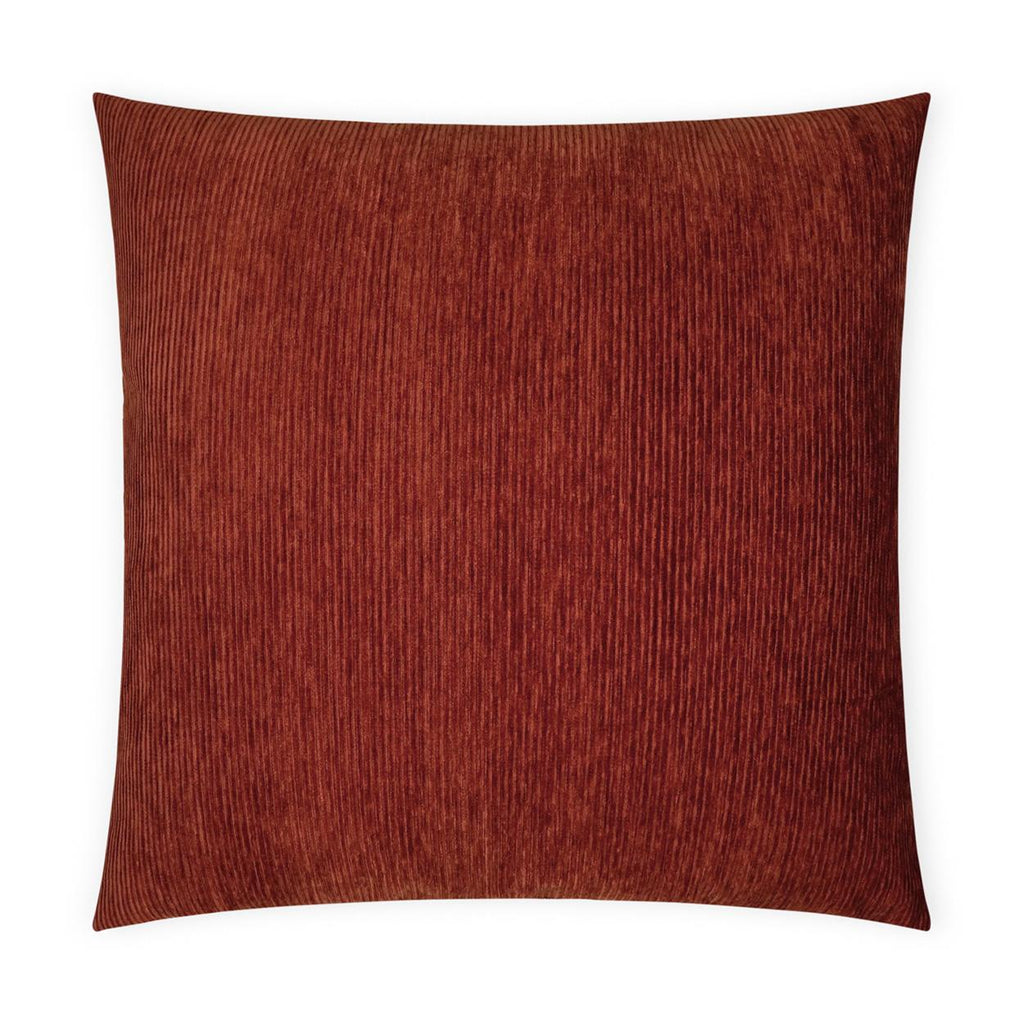 D.V. Kap Home Ridges Paprika 24" x 24" Pillow Cover