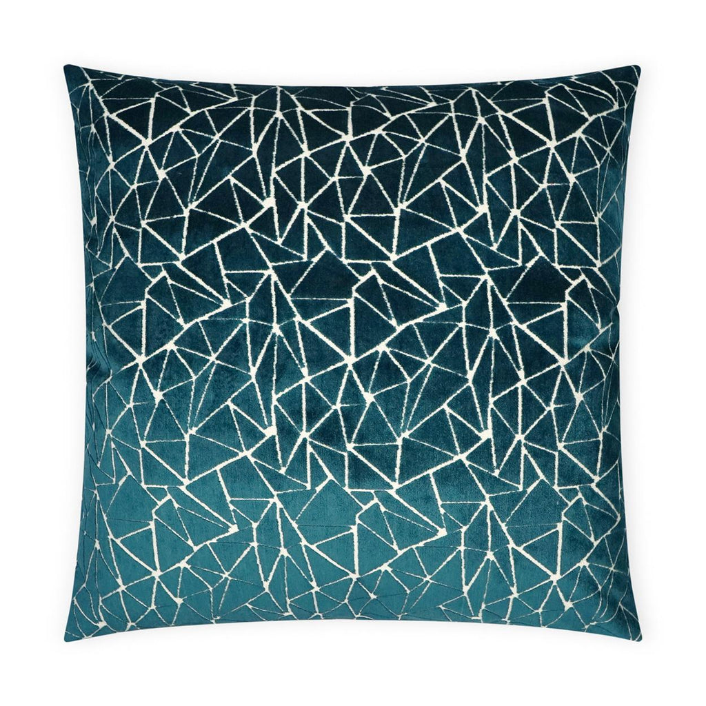 D.V. Kap Home Finale Teal 24" x 24" Pillow Cover