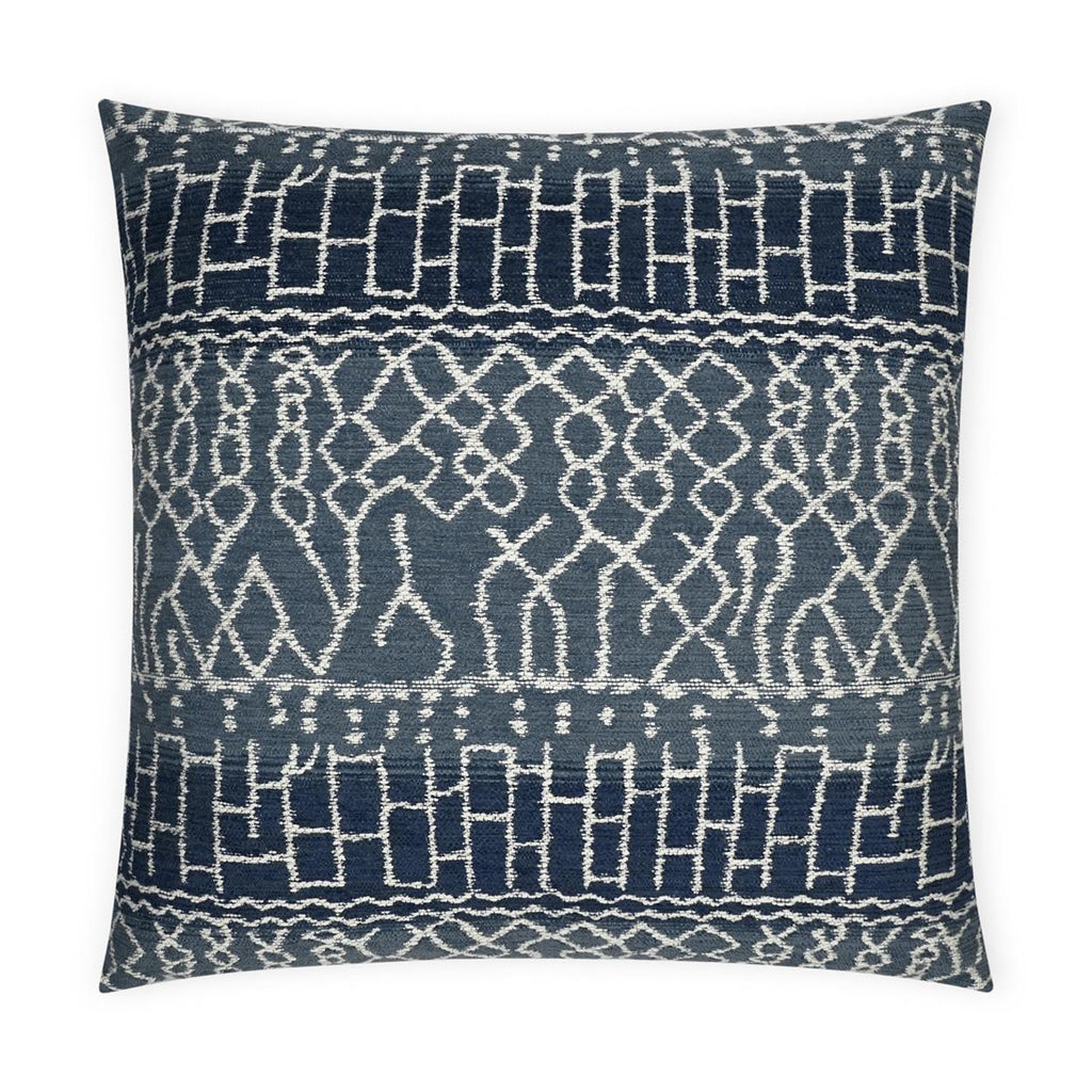 D.V. Kap Home Andreozzi Indigo 24" x 24" Pillow Cover