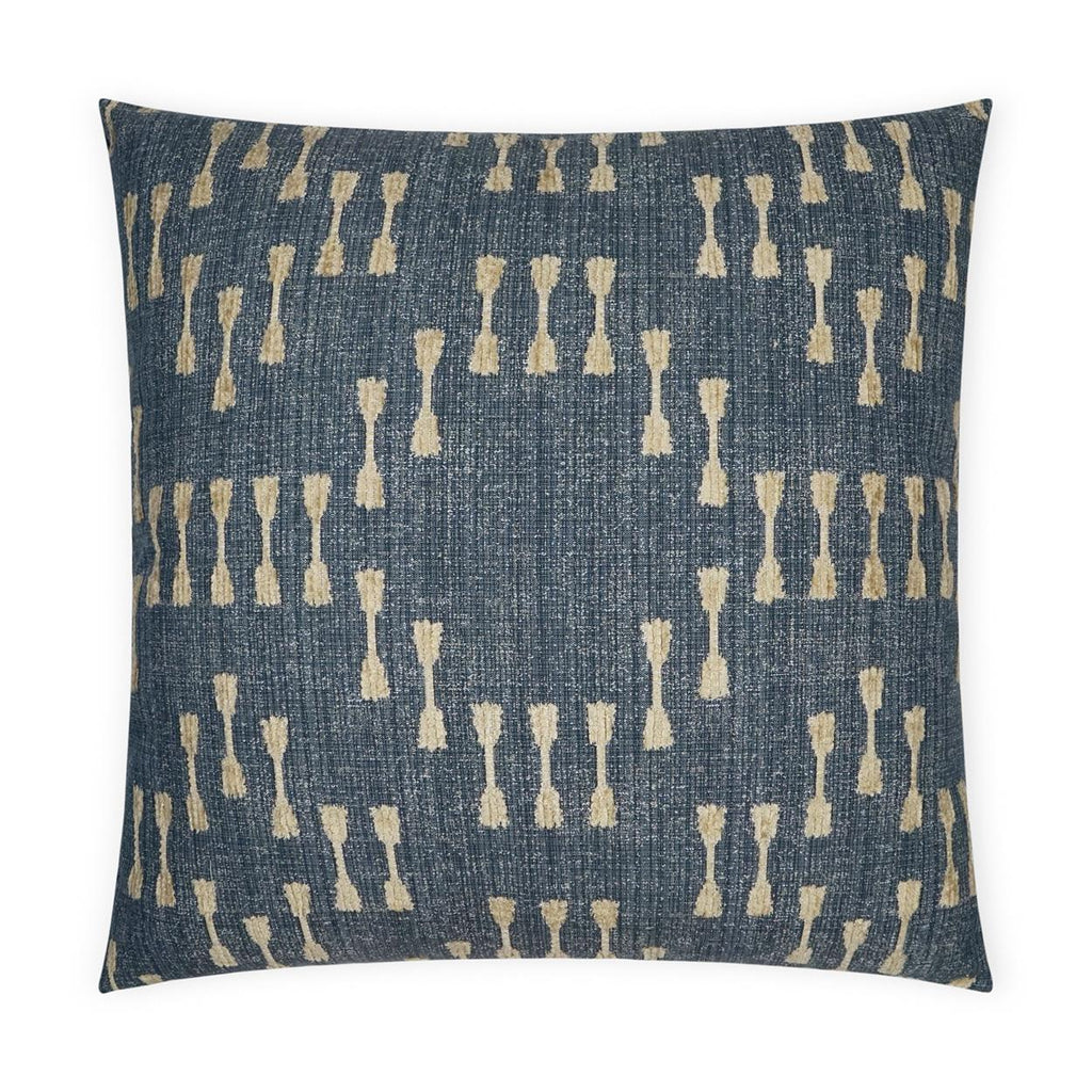 D.V. Kap Home Purnima Denim 24" x 24" Pillow Cover