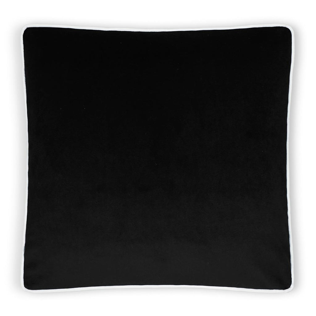 D.V. Kap Home Posh Box Black 22" x 22" Pillow Cover