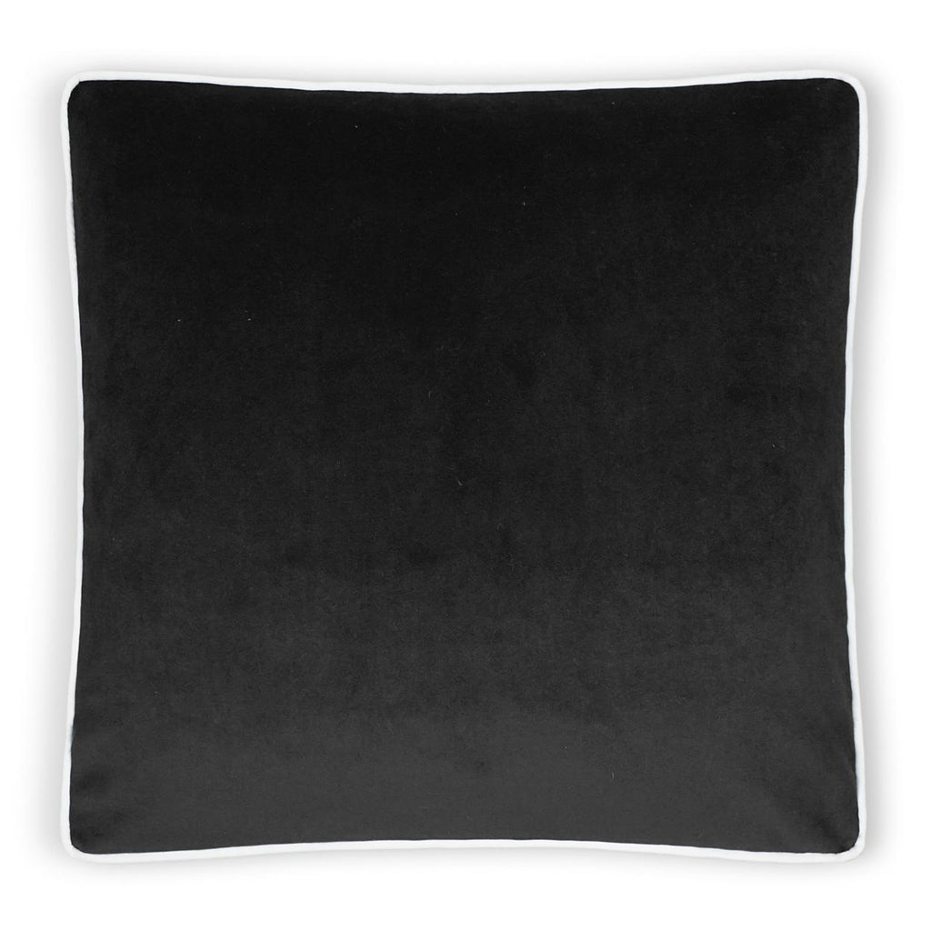 D.V. Kap Home Posh Box Charcoal 22" x 22" Pillow Cover