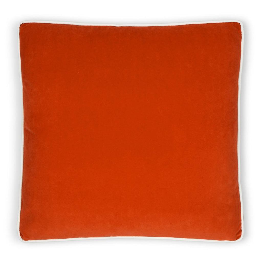 D.V. Kap Home Posh Box Orange 22" x 22" Pillow Cover