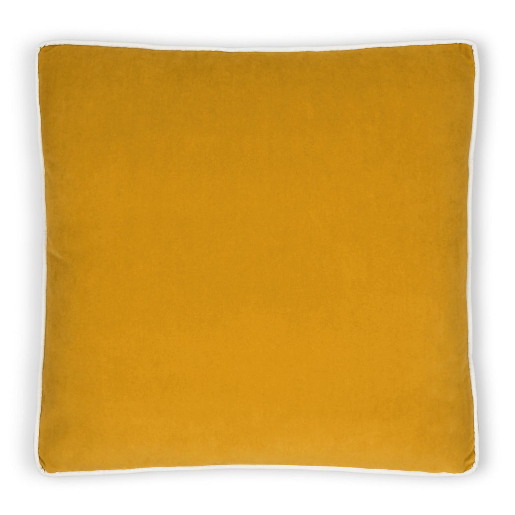 D.V. Kap Home Posh Box Mustard 22" x 22" Pillow Cover