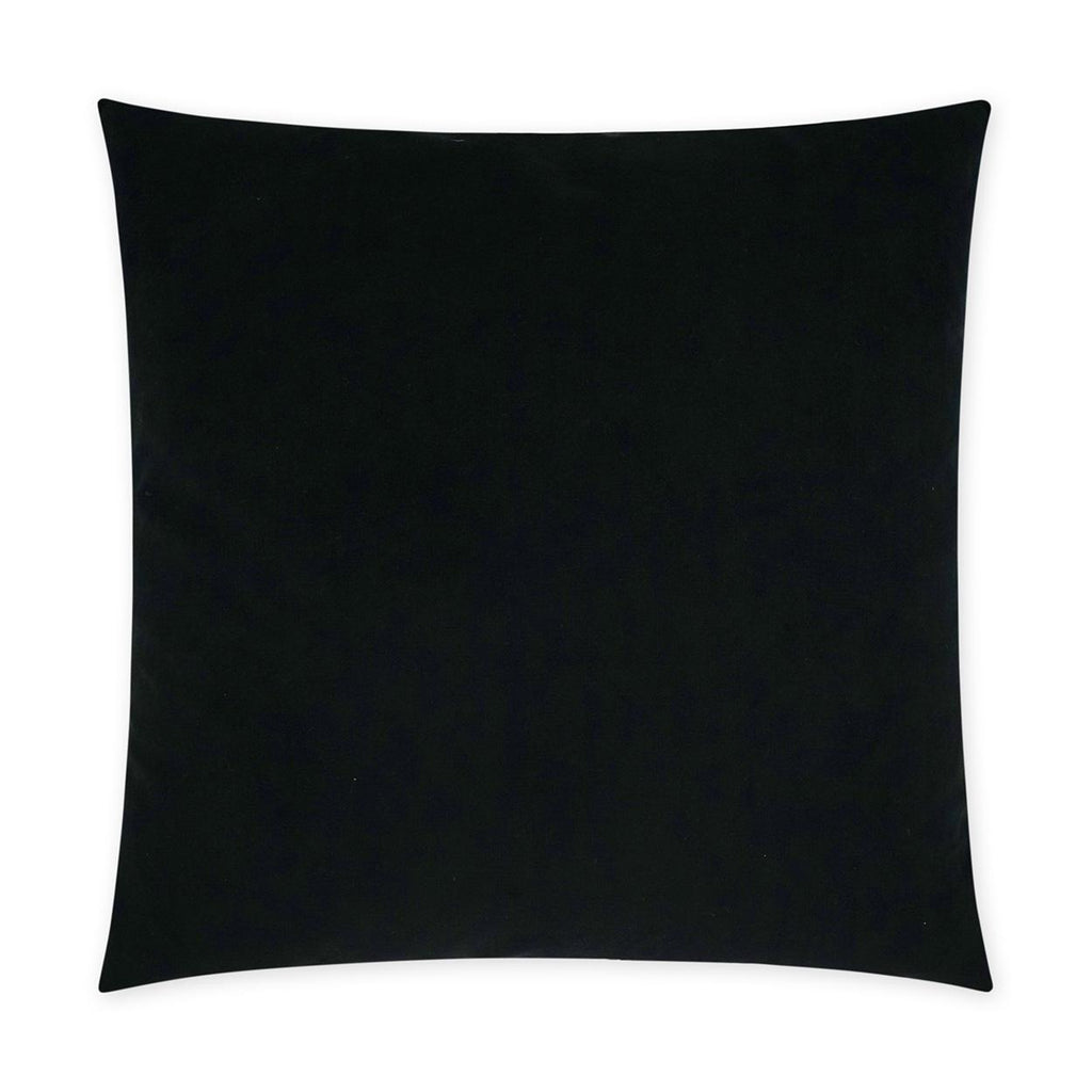 D.V. Kap Home Posh Duo Black 24" x 24" Pillow Cover