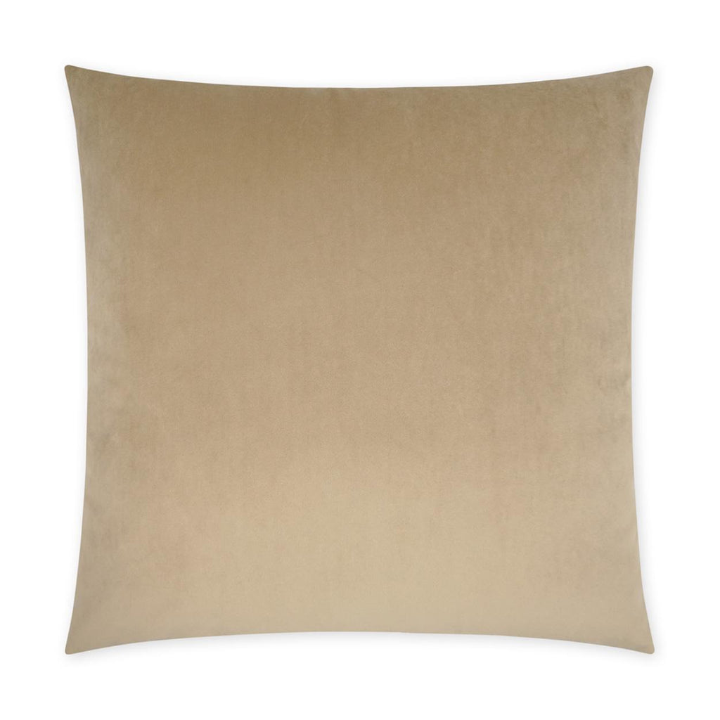 D.V. Kap Home Posh Duo Latte 24" x 24" Pillow Cover