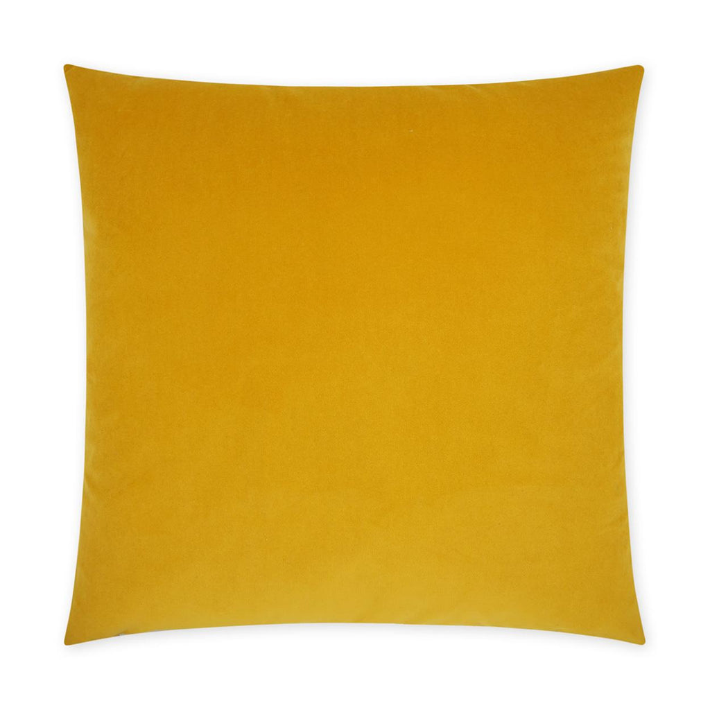 D.V. Kap Home Posh Duo Mustard 24" x 24" Pillow Cover