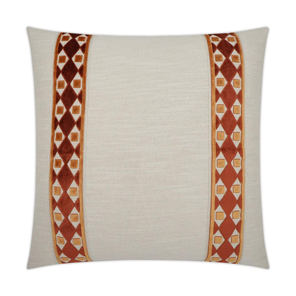 D.V. Kap Home Cirque Apricot 24" x 24" Pillow Cover