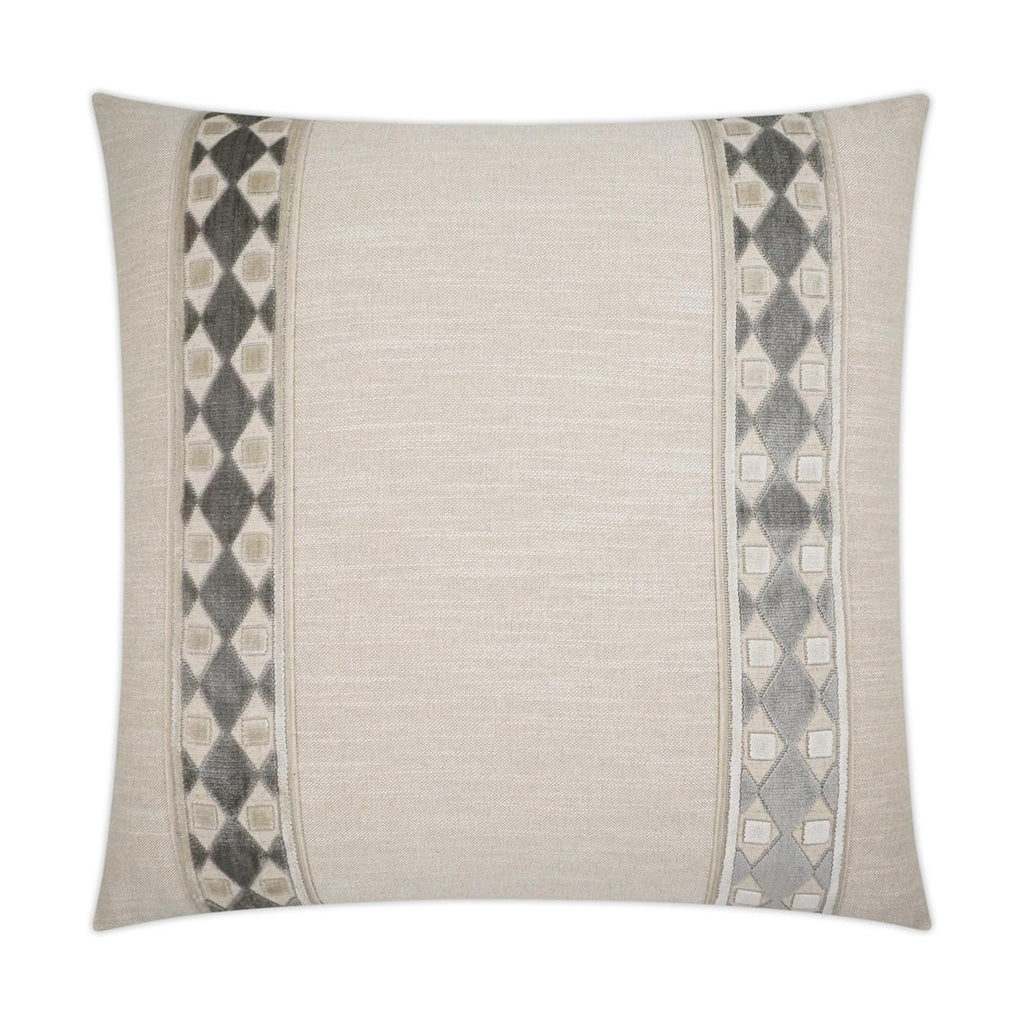 D.V. Kap Home Cirque Ivory 24" x 24" Pillow Cover