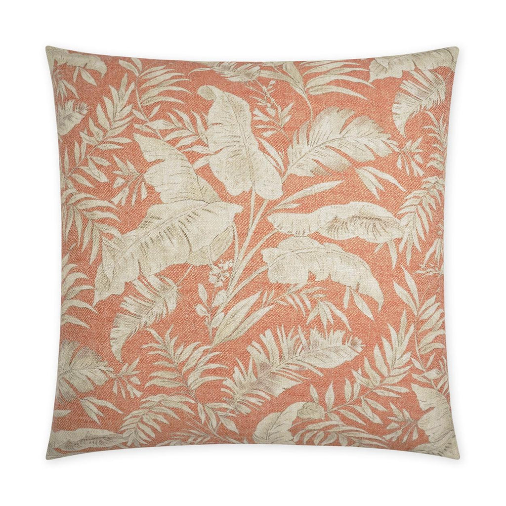 D.V. Kap Home Taranto Coral 24" x 24" Pillow Cover