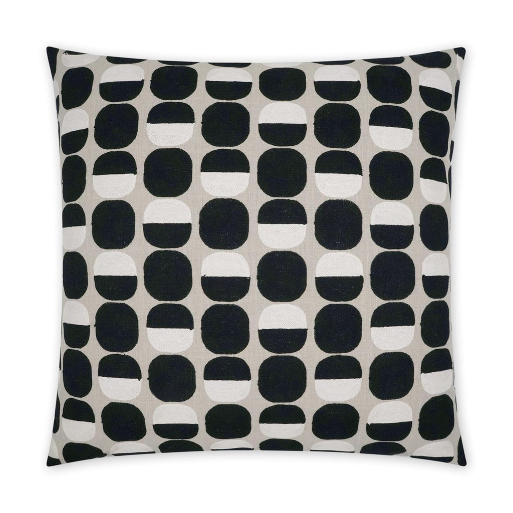 D.V. Kap Home Zuri Onyx 24" x 24" Pillow Cover