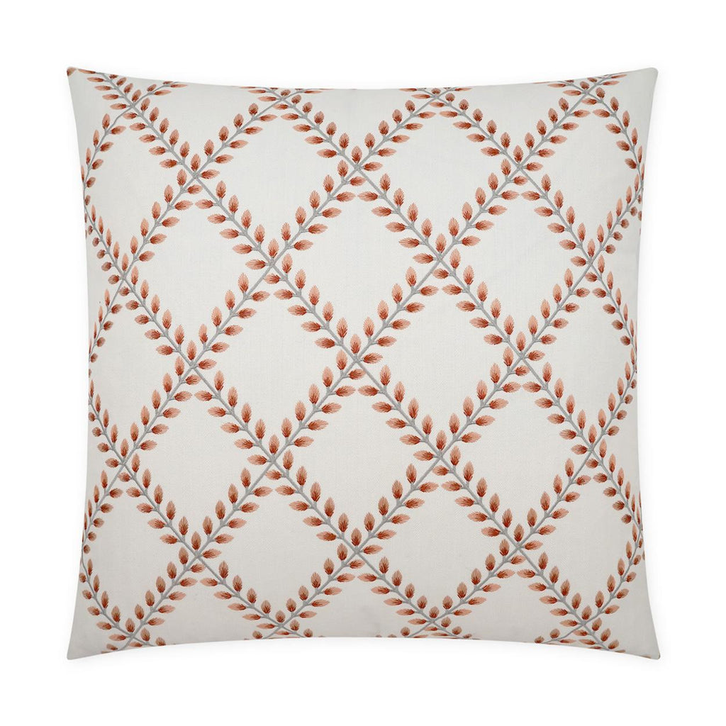 D.V. Kap Home Clover Lane Coral 24" x 24" Pillow Cover