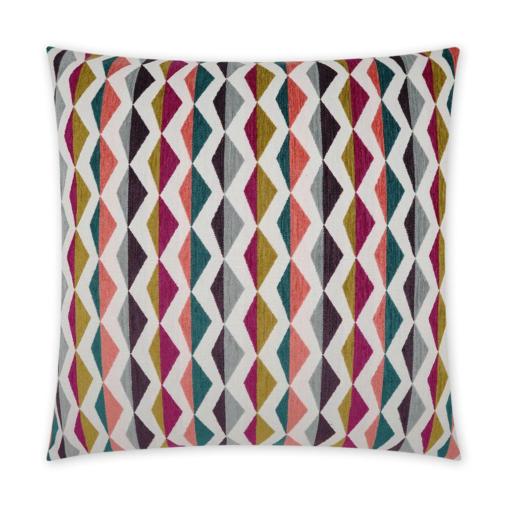 D.V. Kap Home Zefferina Modern, Geometric 24" x 24" Pillow Cover