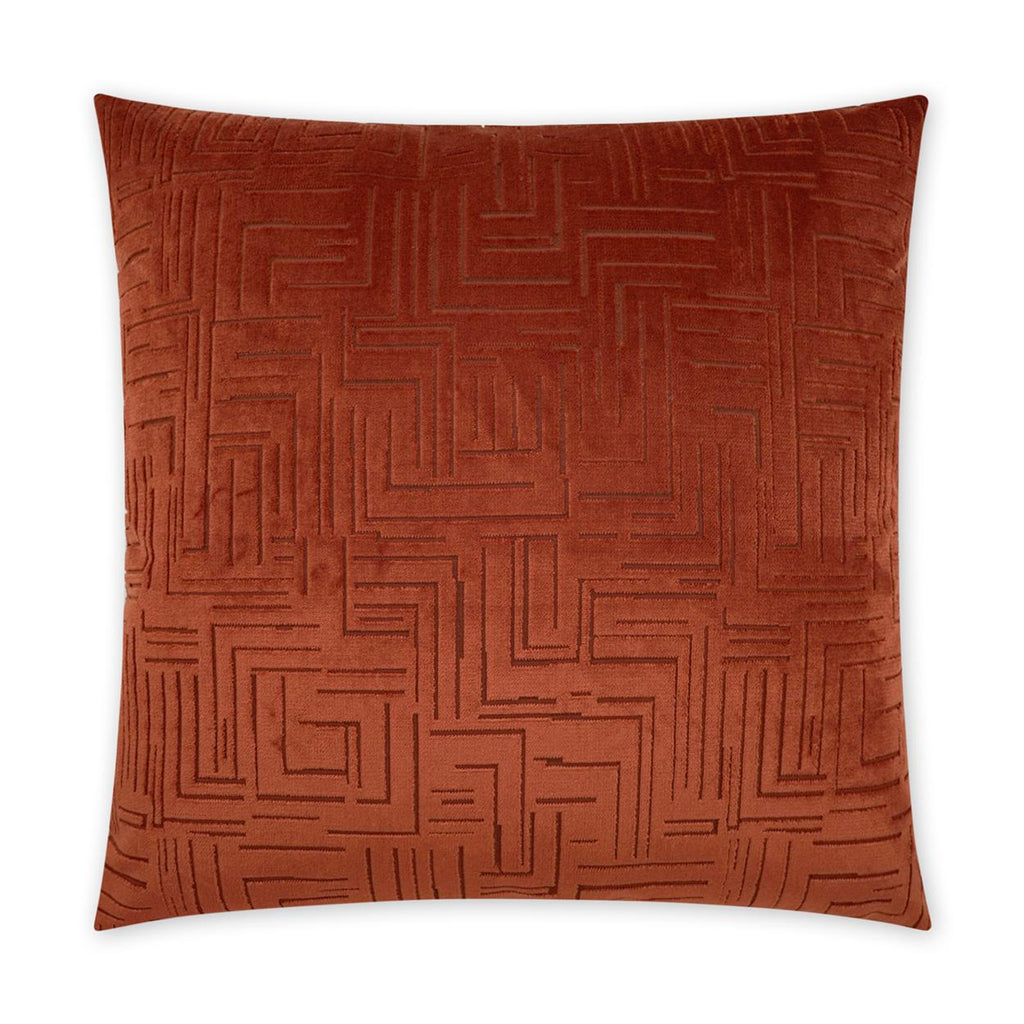 D.V. Kap Home Klint Henna 24" x 24" Pillow Cover