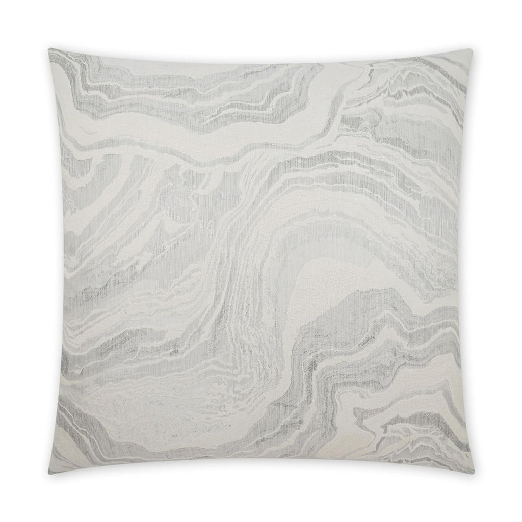 D.V. Kap Home Manon Silver 24" x 24" Pillow Cover