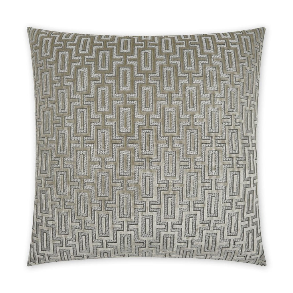 D.V. Kap Home Bergman Pearl 24" x 24" Pillow Cover