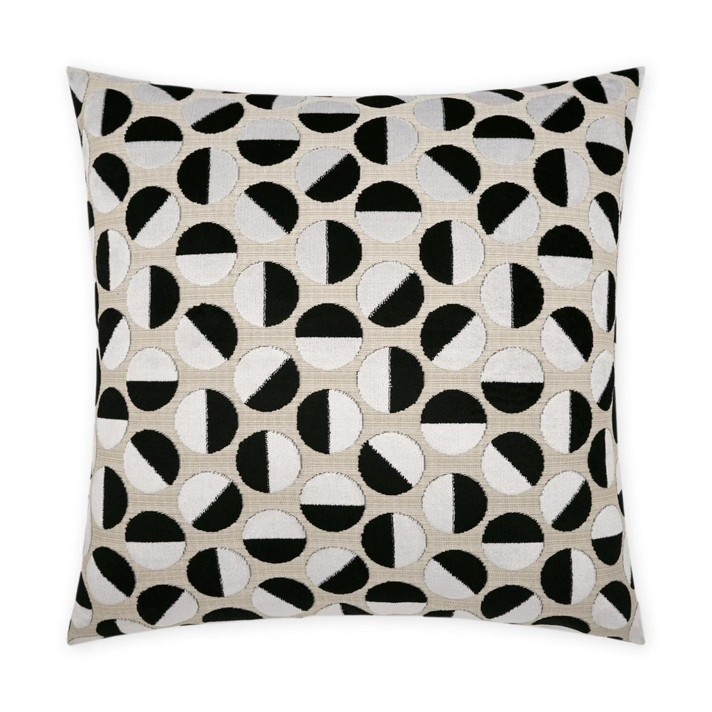 D.V. Kap Home Tilt Modern, Circular - Dots 24" x 24" Pillow Cover