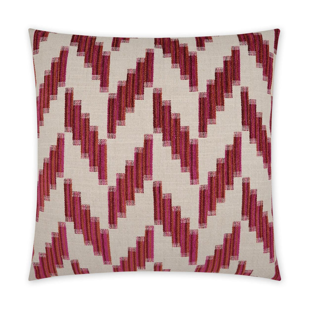 D.V. Kap Home Harcourt Sangria 24" x 24" Pillow Cover