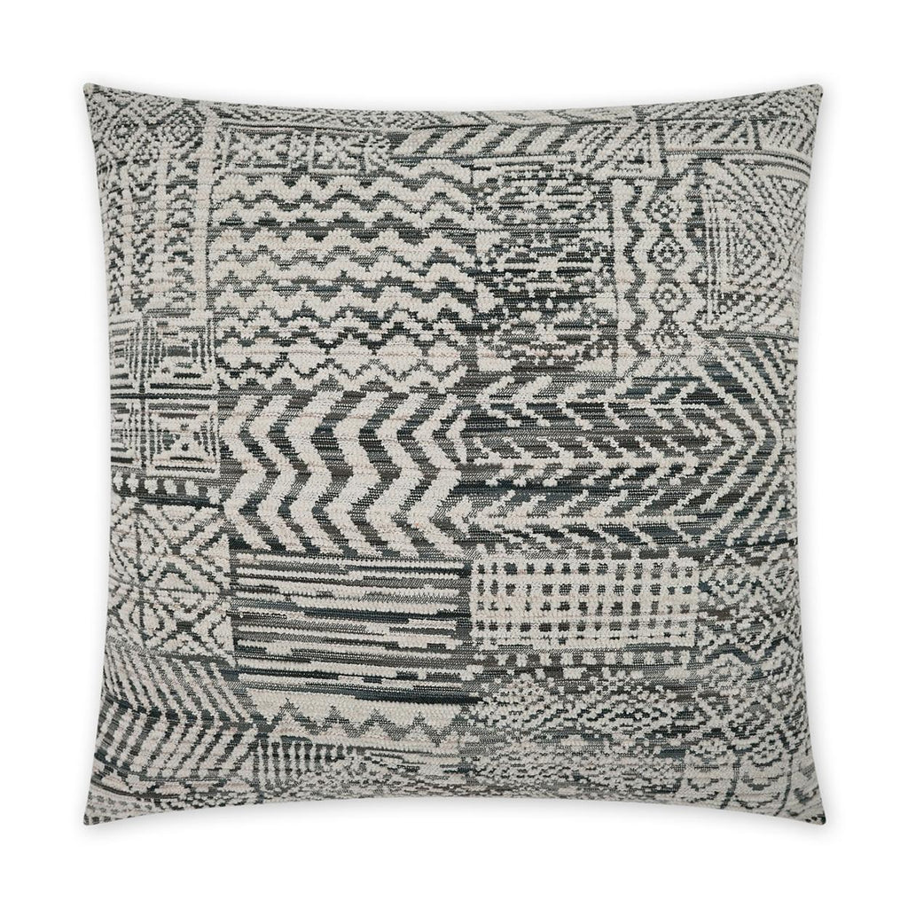 D.V. Kap Home Hallston Charcoal 24" x 24" Pillow Cover