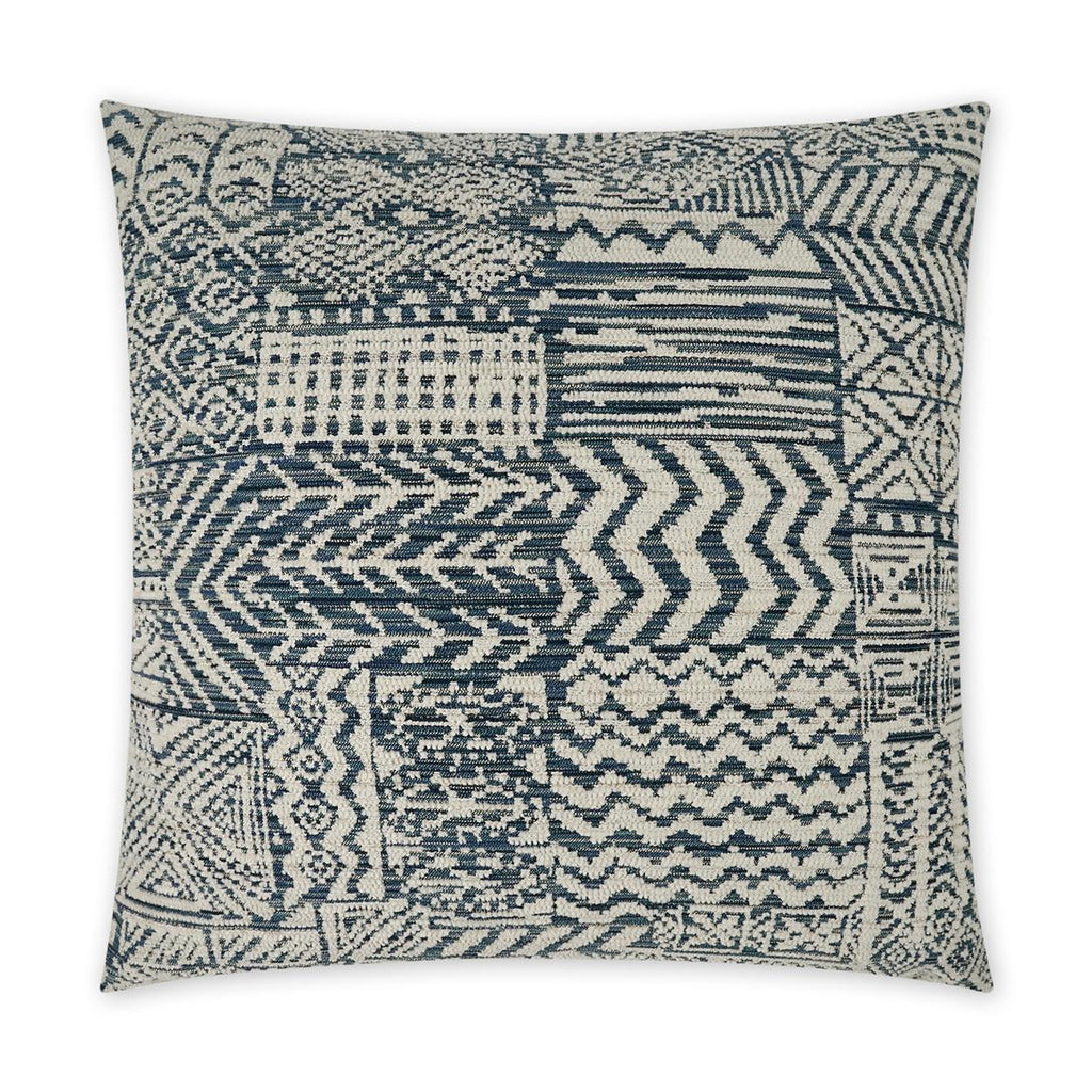 D.V. Kap Home Hallston Indigo 24" x 24" Pillow Cover