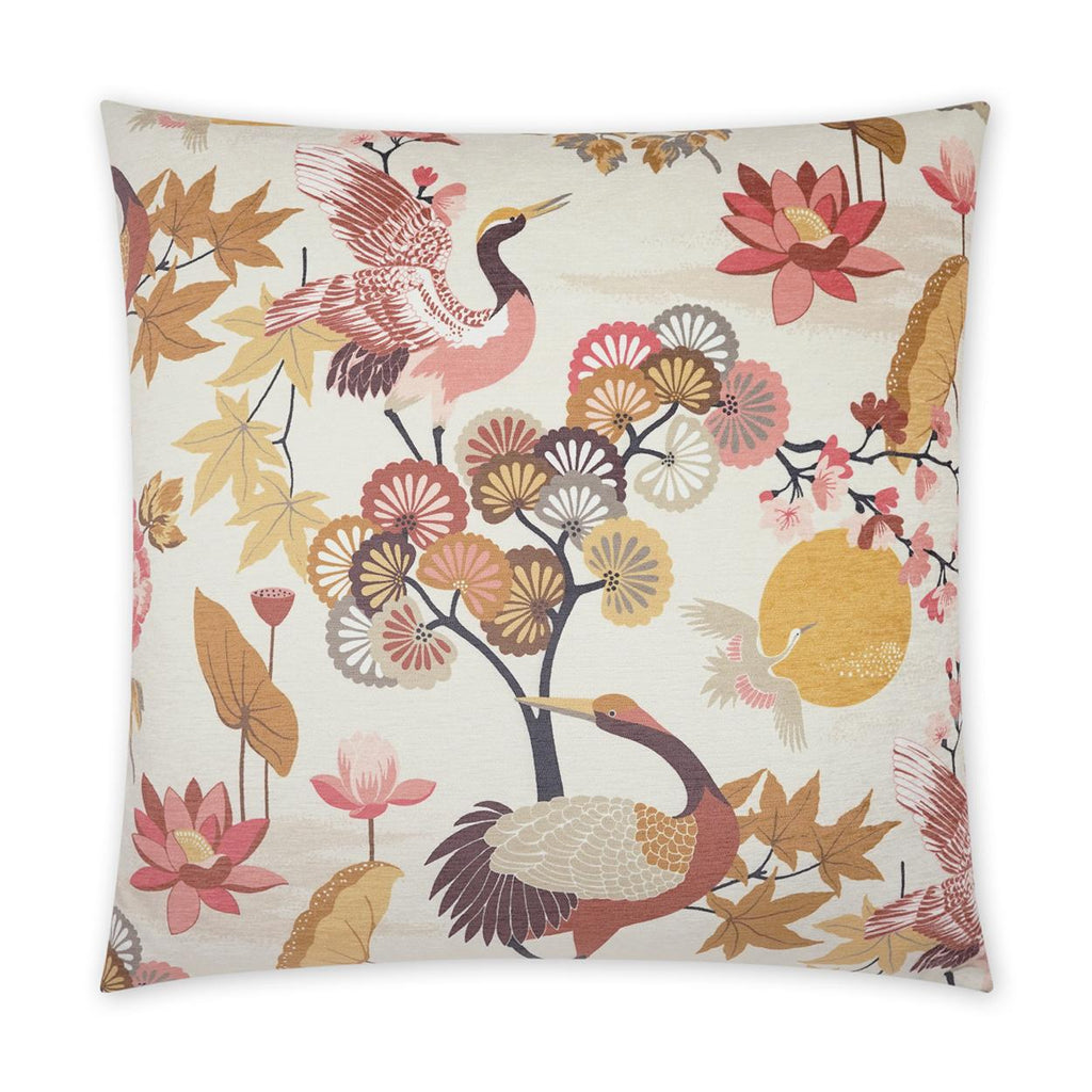 D.V. Kap Home Destiny Novelty, Traditional, Floral 24" x 24" Pillow Cover