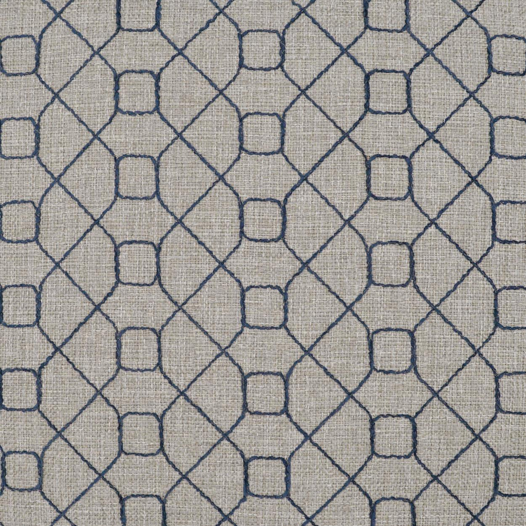 D.V. Kap Home Stornoway Blue  Fabric