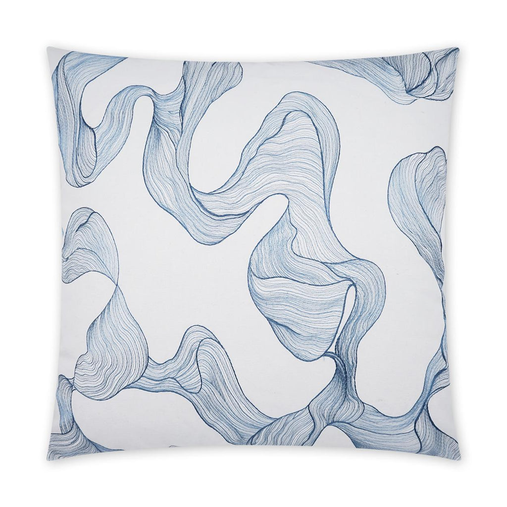 D.V. Kap Home Freeport Modern, Abstract, Beach 24" x 24" Pillow Cover