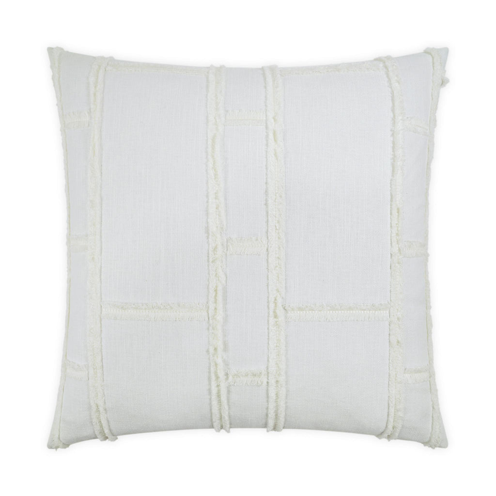 D.V. Kap Home Fringeworthy Beach, Modern 24" x 24" Pillow Cover