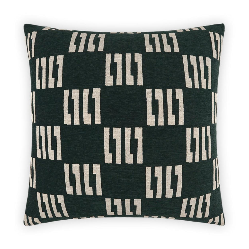 D.V. Kap Home Milo Charcoal 24" x 24" Pillow Cover