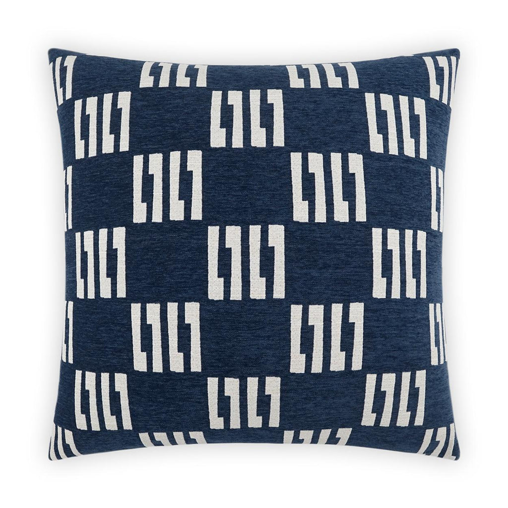 D.V. Kap Home Milo Navy 24" x 24" Pillow Cover