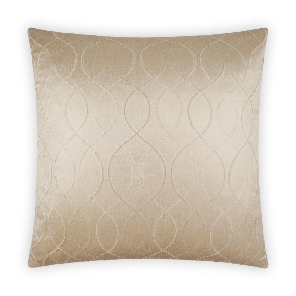 D.V. Kap Home Elation Champagne 24" x 24" Pillow Cover