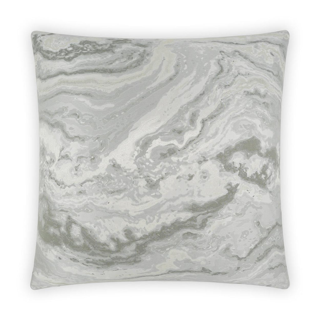 D.V. Kap Home Mahwah Silver 24" x 24" Pillow Cover