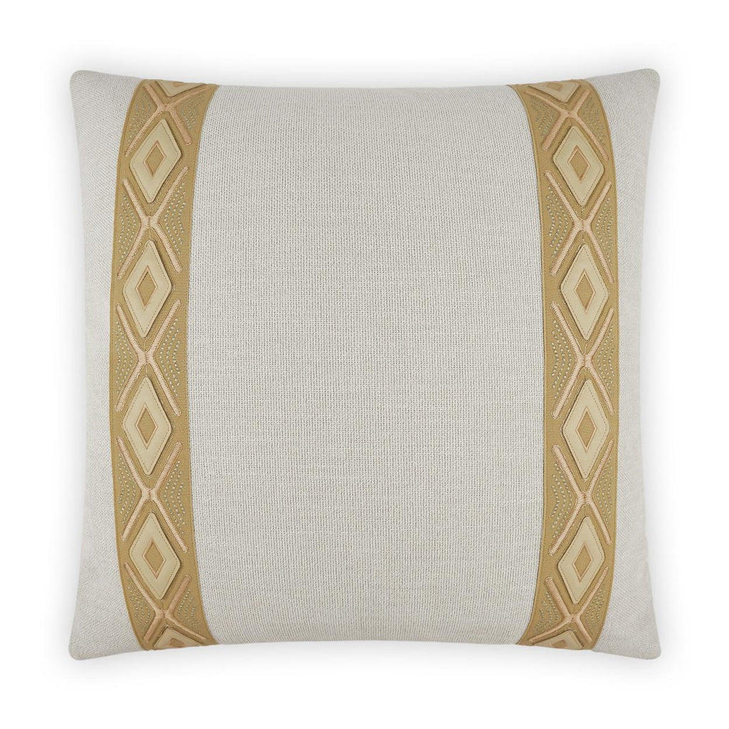 D.V. Kap Home Rochelle Birch 24" x 24" Pillow Cover