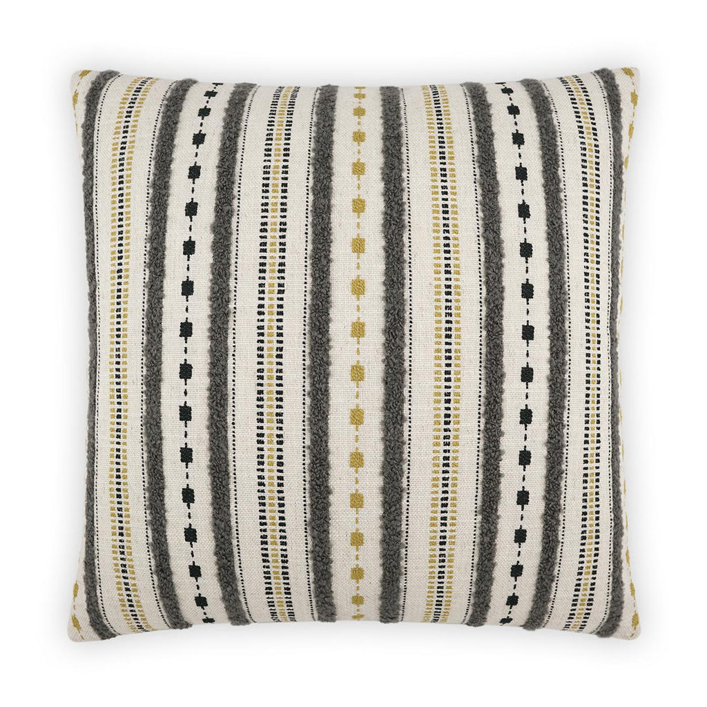 D.V. Kap Home Xuma Grey 24" x 24" Pillow Cover